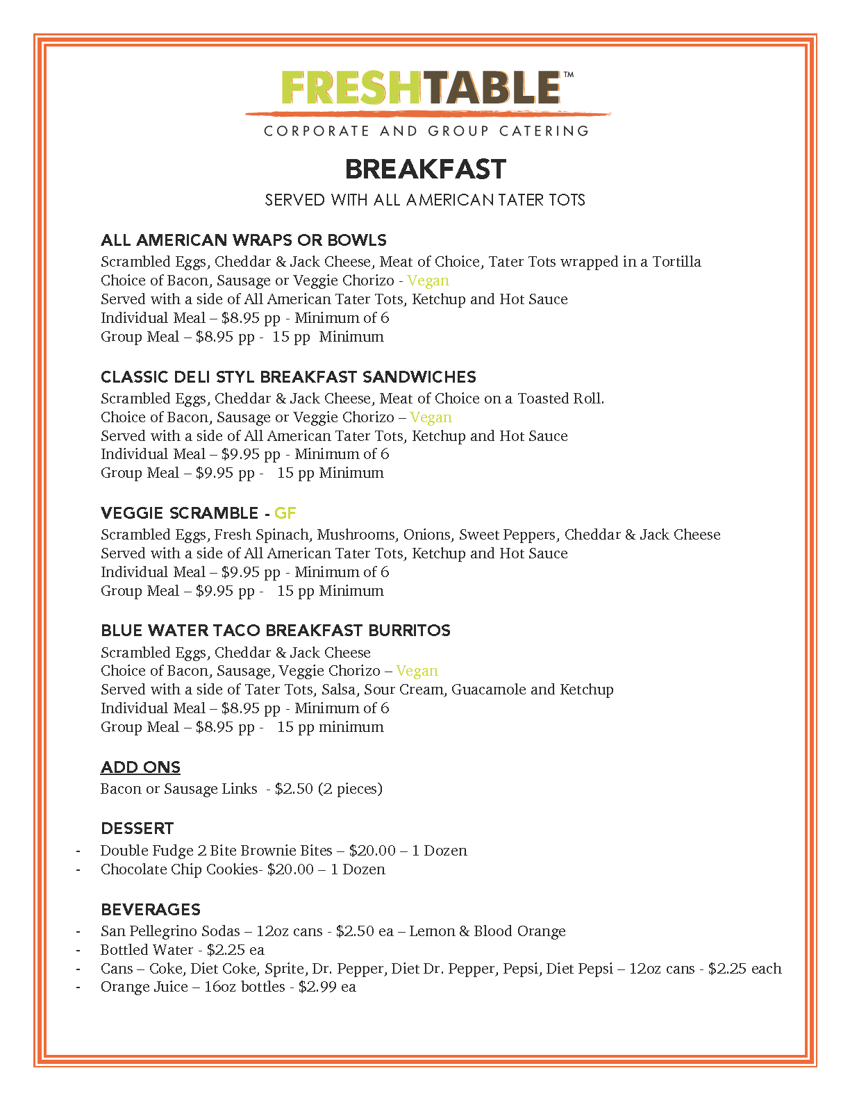 Breakfast all day